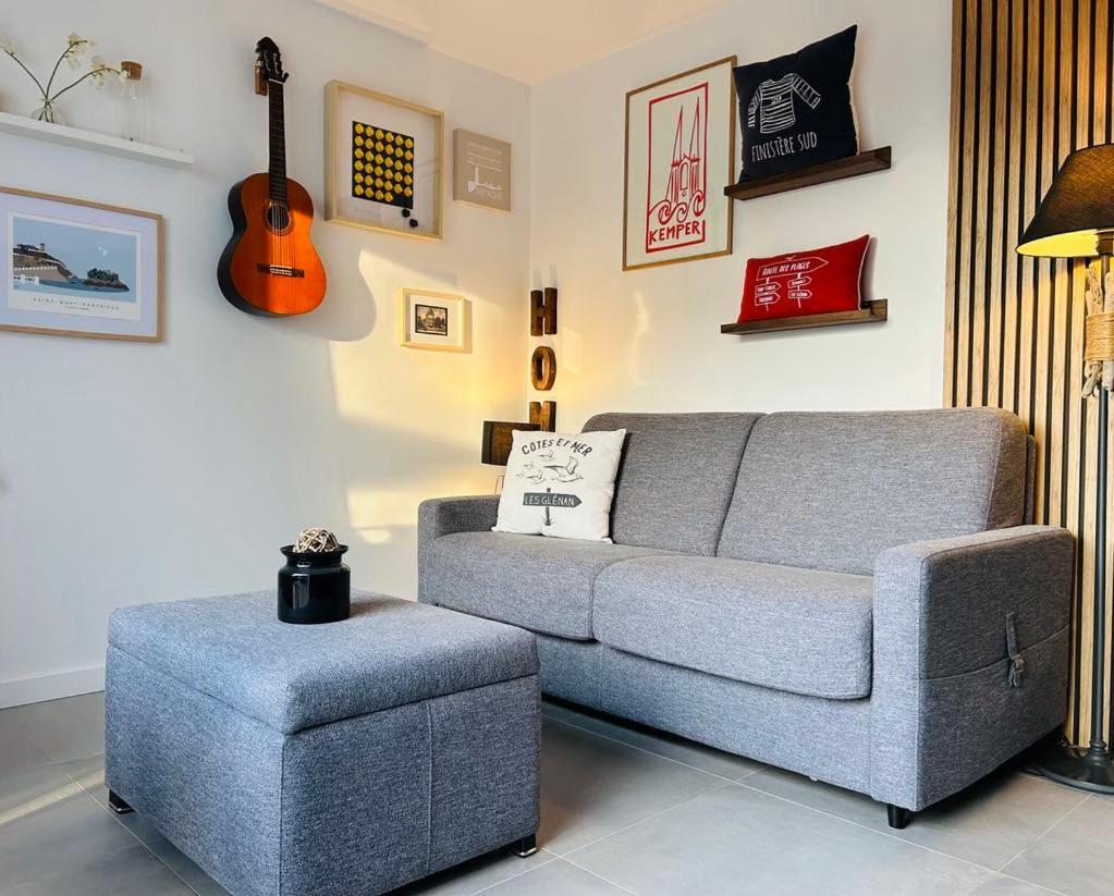 Studio&Spa La Discrète Saint-Évarzec Esterno foto