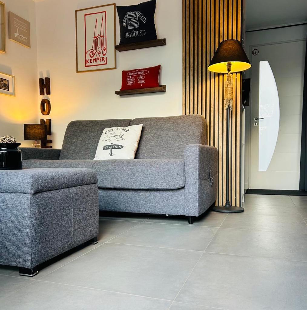 Studio&Spa La Discrète Saint-Évarzec Esterno foto